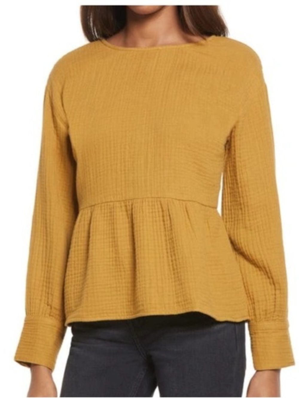 Madewell Peplum Blouse